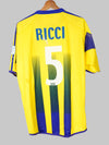 AS Cervia Away Shirt 2004/05 Match Worn Ricci #5 (L)