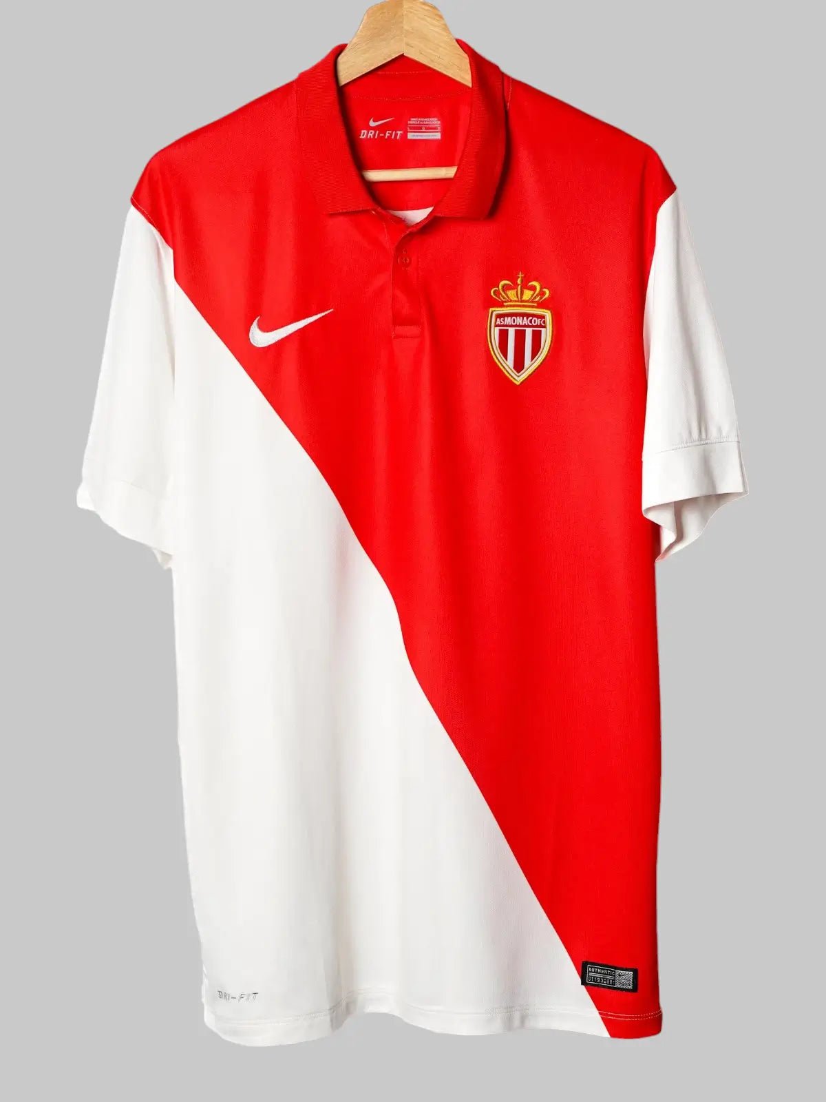 AS Monaco Home Shirt 2014/15 Berbatov 10 (L)