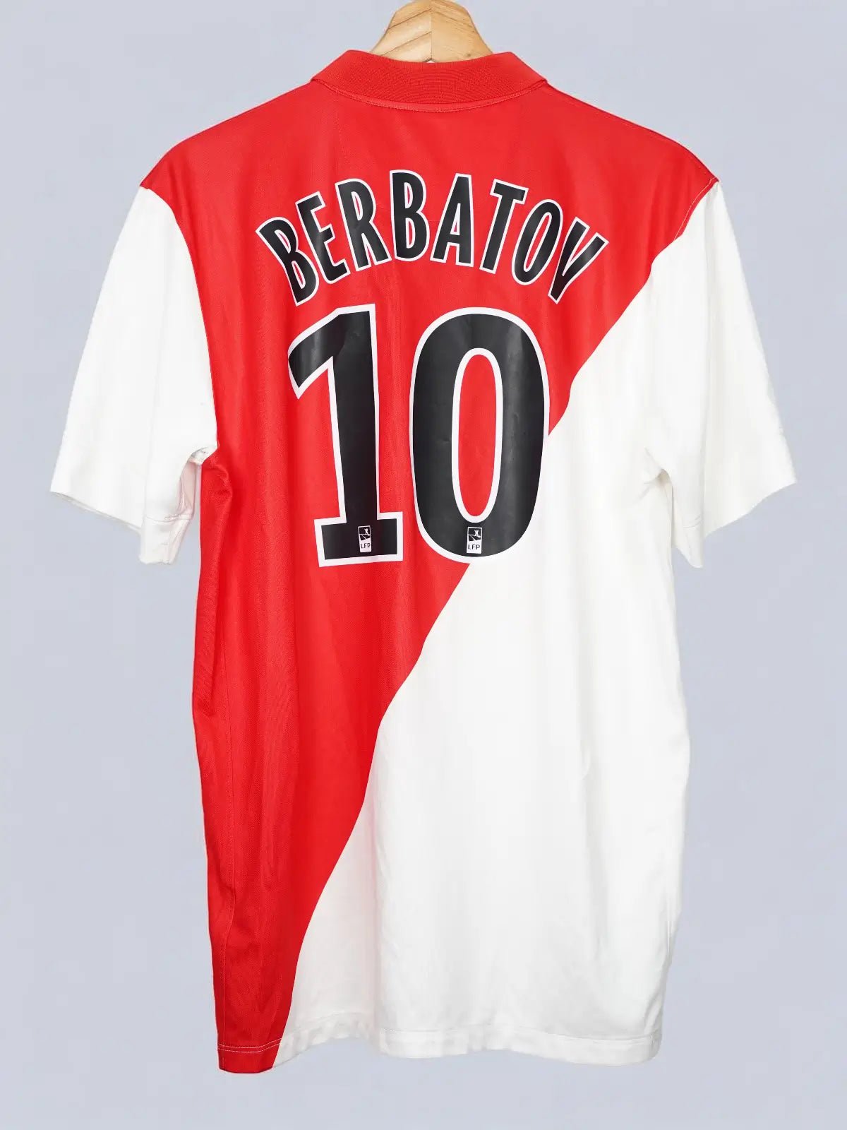 AS Monaco Home Shirt 2014/15 Berbatov 10 (M)
