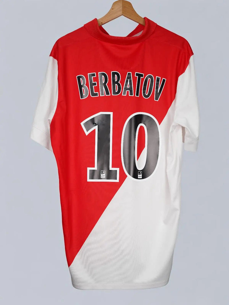AS Monaco Home Shirt 2014/15 Berbatov 10 (XL)