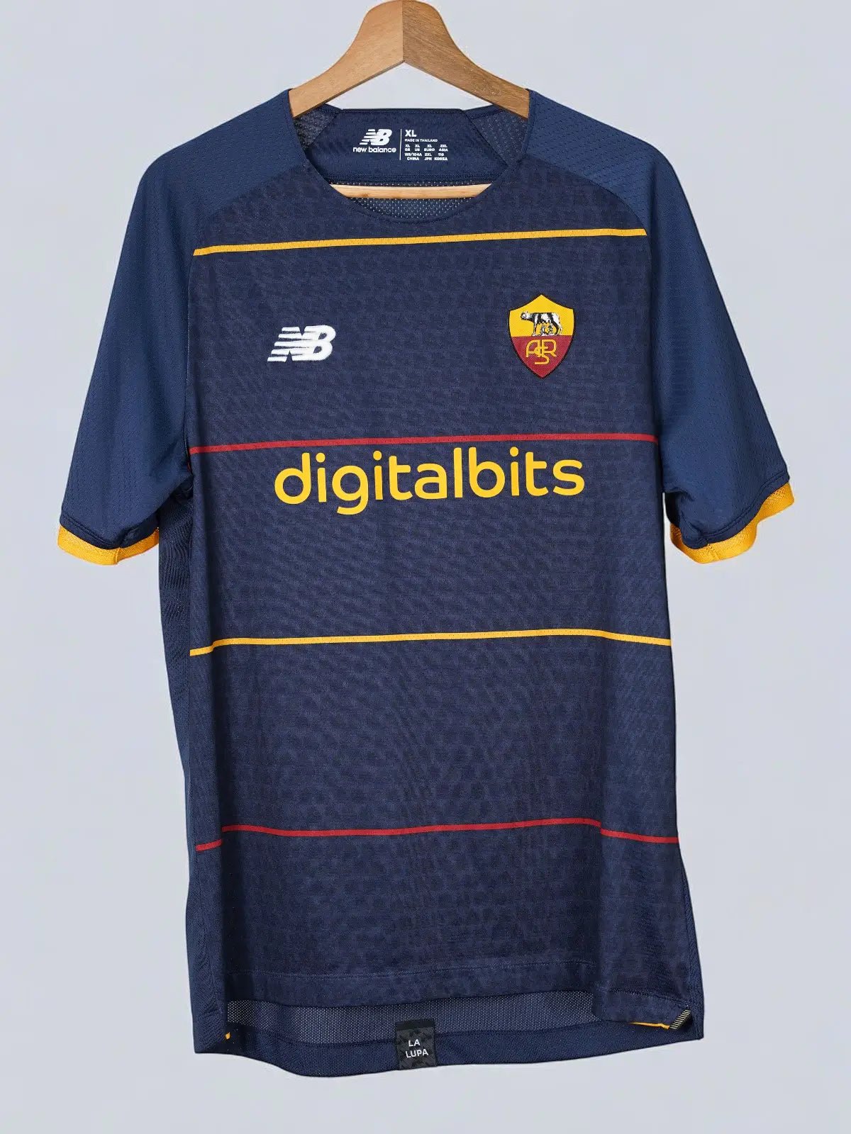 AS Roma Fourth Shirt 2021/22 Signed Wijnaldum 25