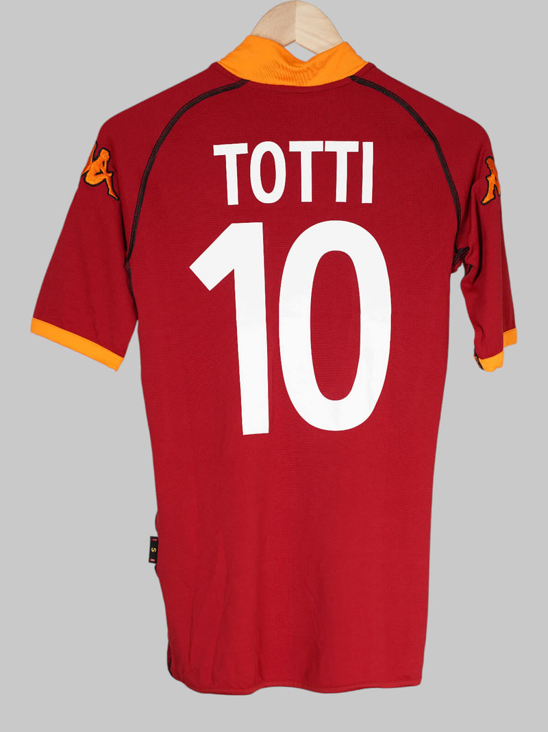 AS Roma Home Shirt 2002/3 Totti 10 (S)