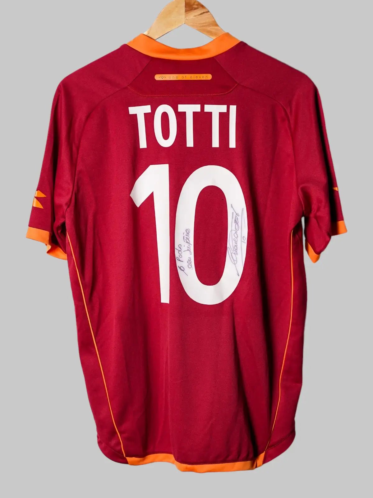 2006/07 AS Roma Totti #10 Home Shirt (L) Diadora | First11