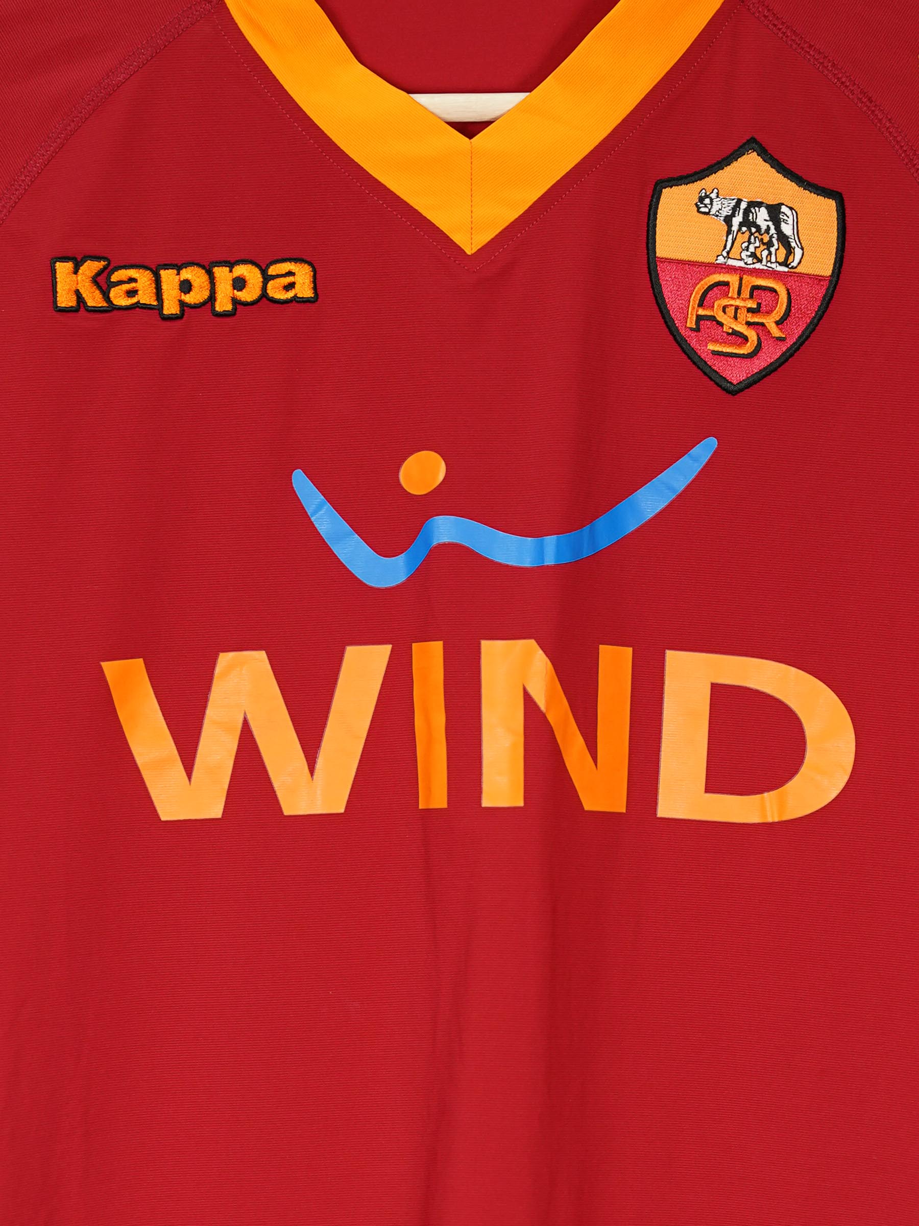 AS Roma Home Shirt 2009/10 Toni 30 Signed (XL)