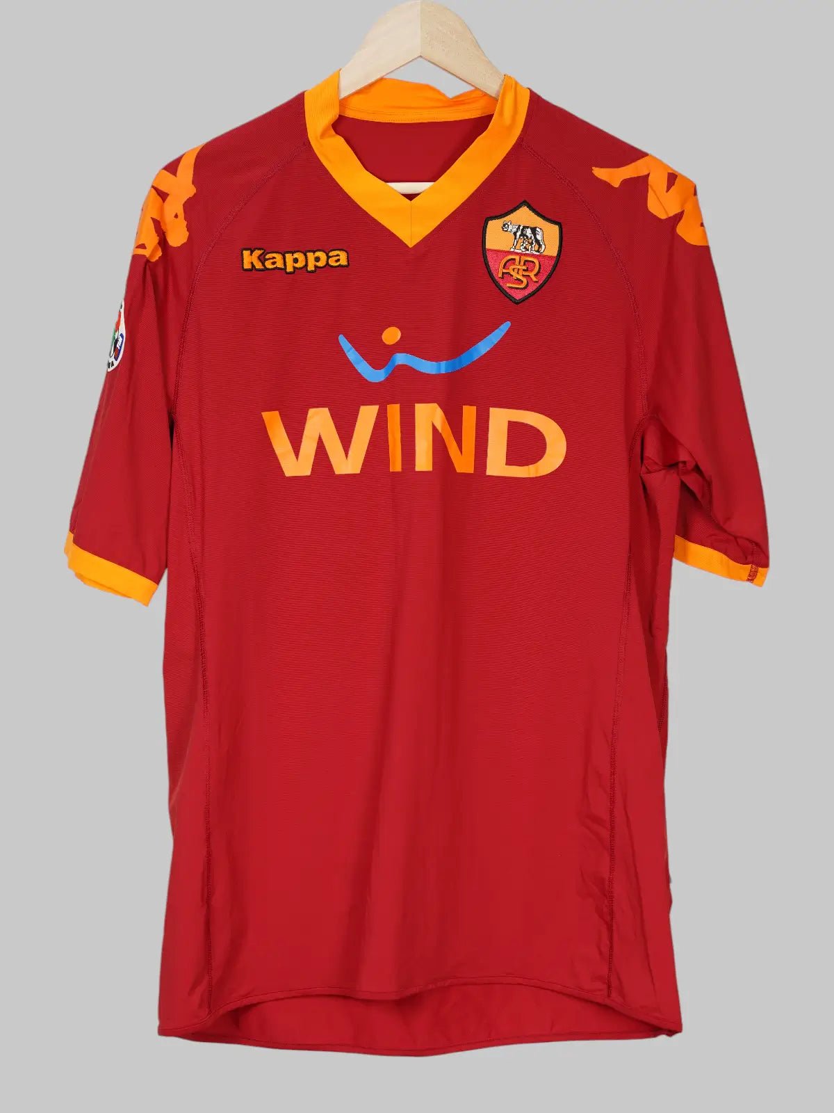 2009/10 AS Roma Toni #30 Home Shirt (XL) Kappa – First11