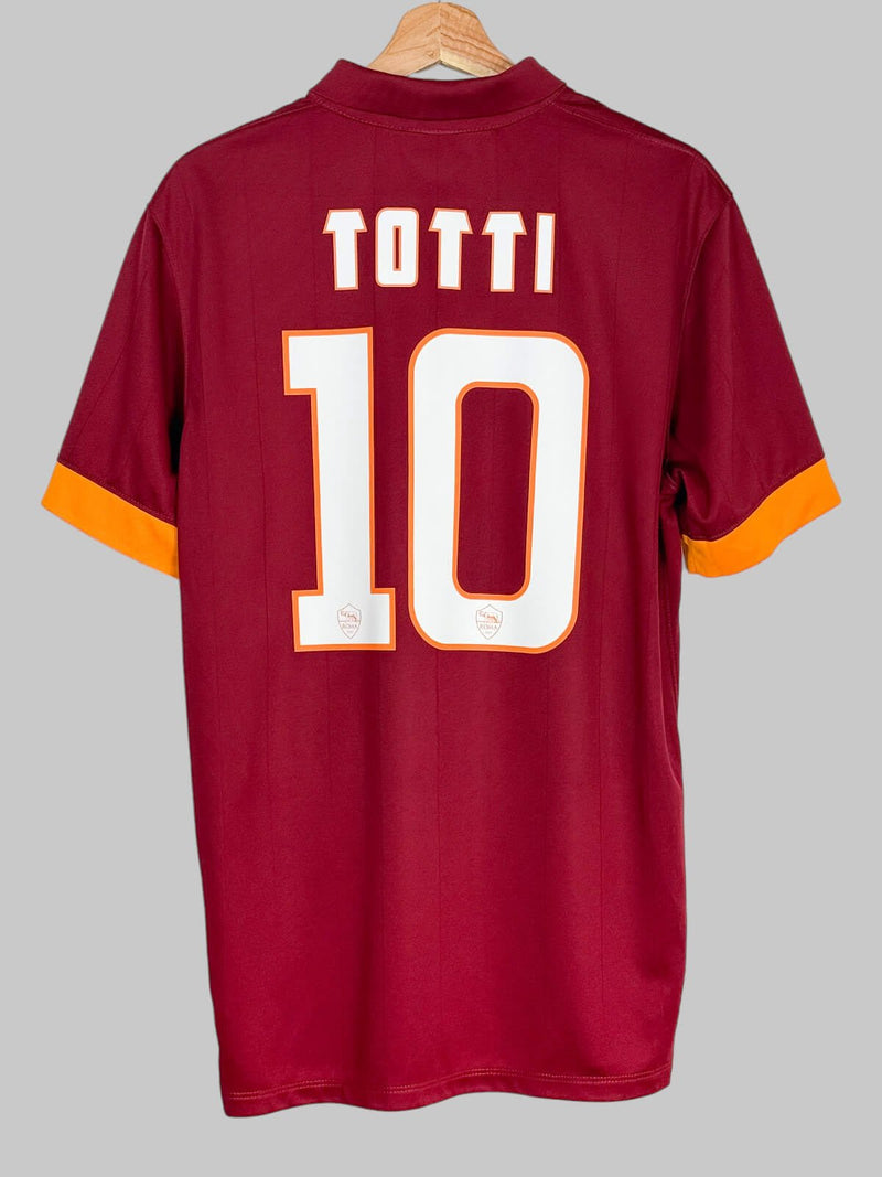 AS Roma Home Shirt 2014/15 Totti 10 (L)