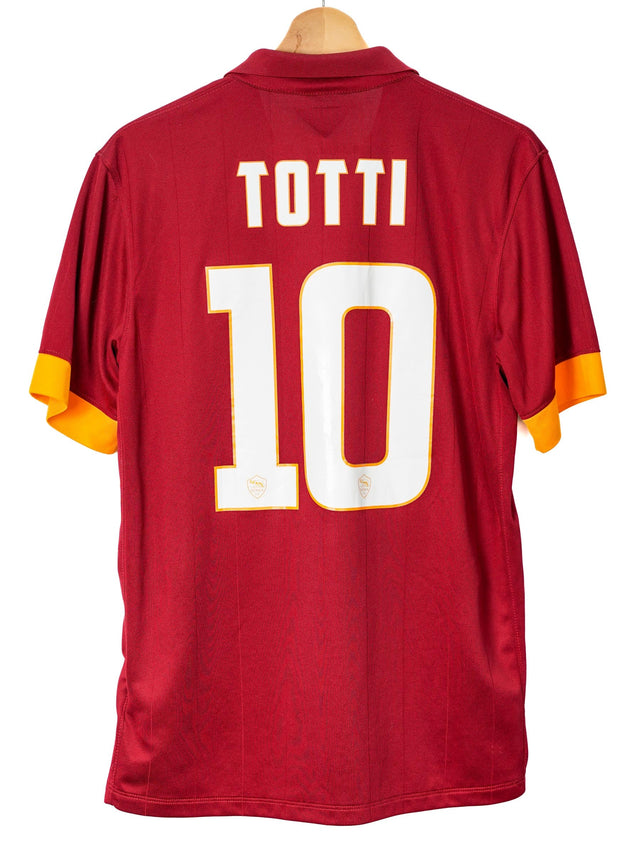 AS Roma Home Shirt 2014/15 Totti 10 (M)