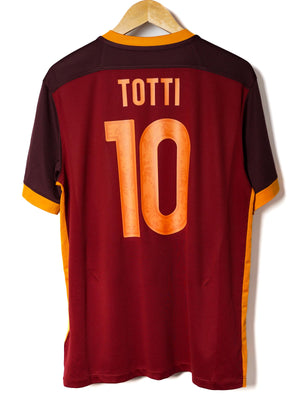 AS Roma Home Shirt 2015/16 Totti 10 (L)