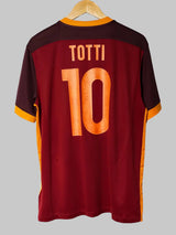 AS Roma Home Shirt 2015/16 Totti 10 (L)