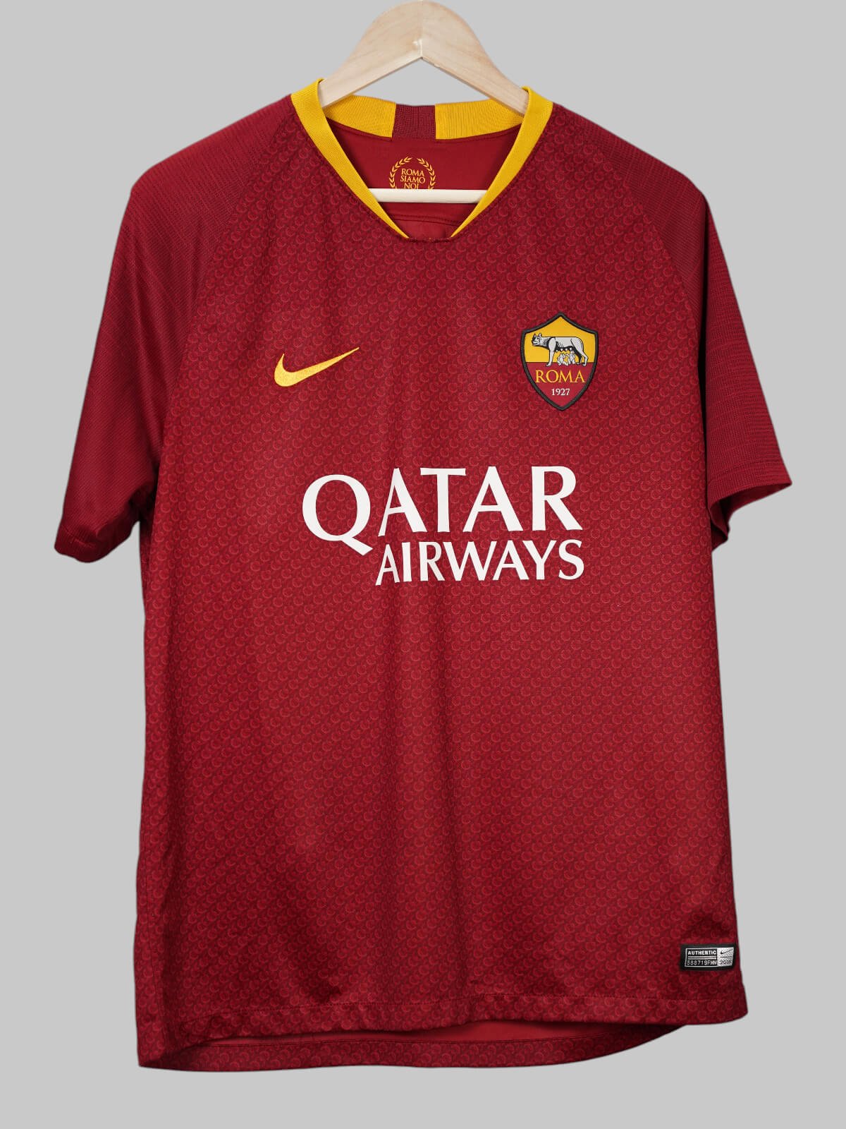 2018/19 AS Roma De Rossi #16 Home Shirt (L) Nike | First11