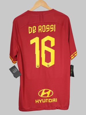 AS Roma Home Shirt 2019/20 BNWT De Rossi 16 (XL)