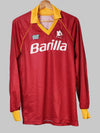 AS Roma Home Shirt L/S 1987/90 (S)