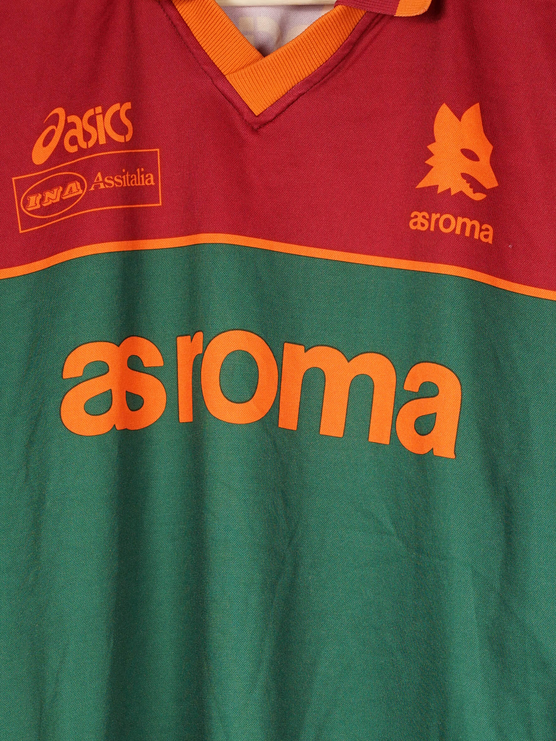 1995/96 AS Roma Training Shirt (M) Asics | First11