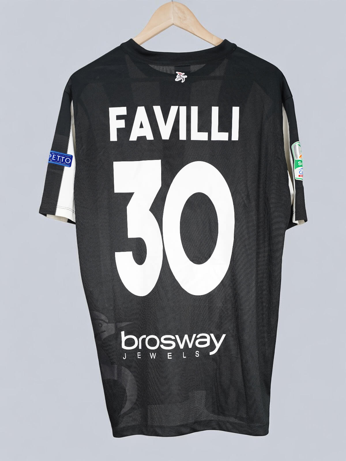 Ascoli Home Shirt 2017/18 Favilli 30 (XL)