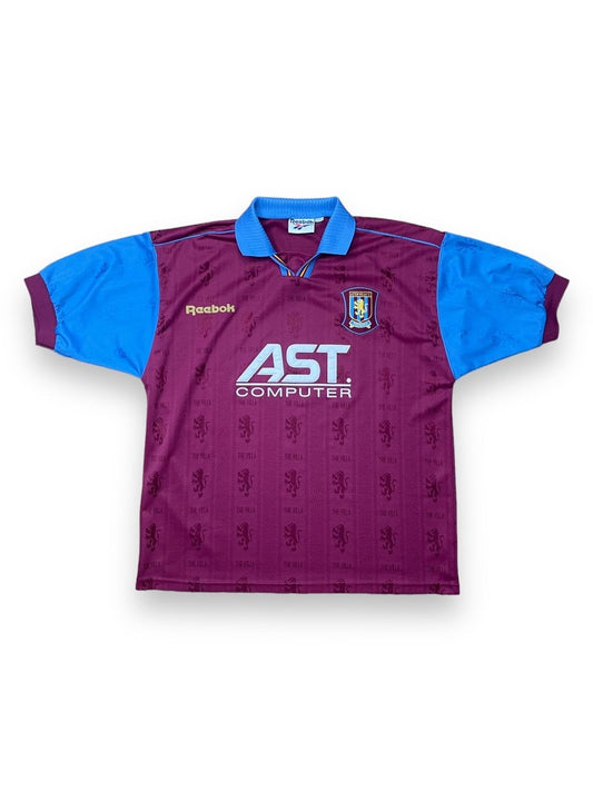 Aston Villa Home Shirt 1995/97 - 10/10 - L