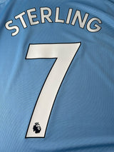 2019/20 Manchester City Sterling #7 Home Shirt (L)