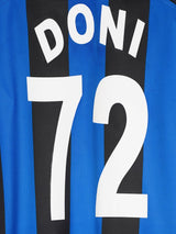 Atalanta Bergamo Home Shirt L/S 2006/7 Doni 72 (M)