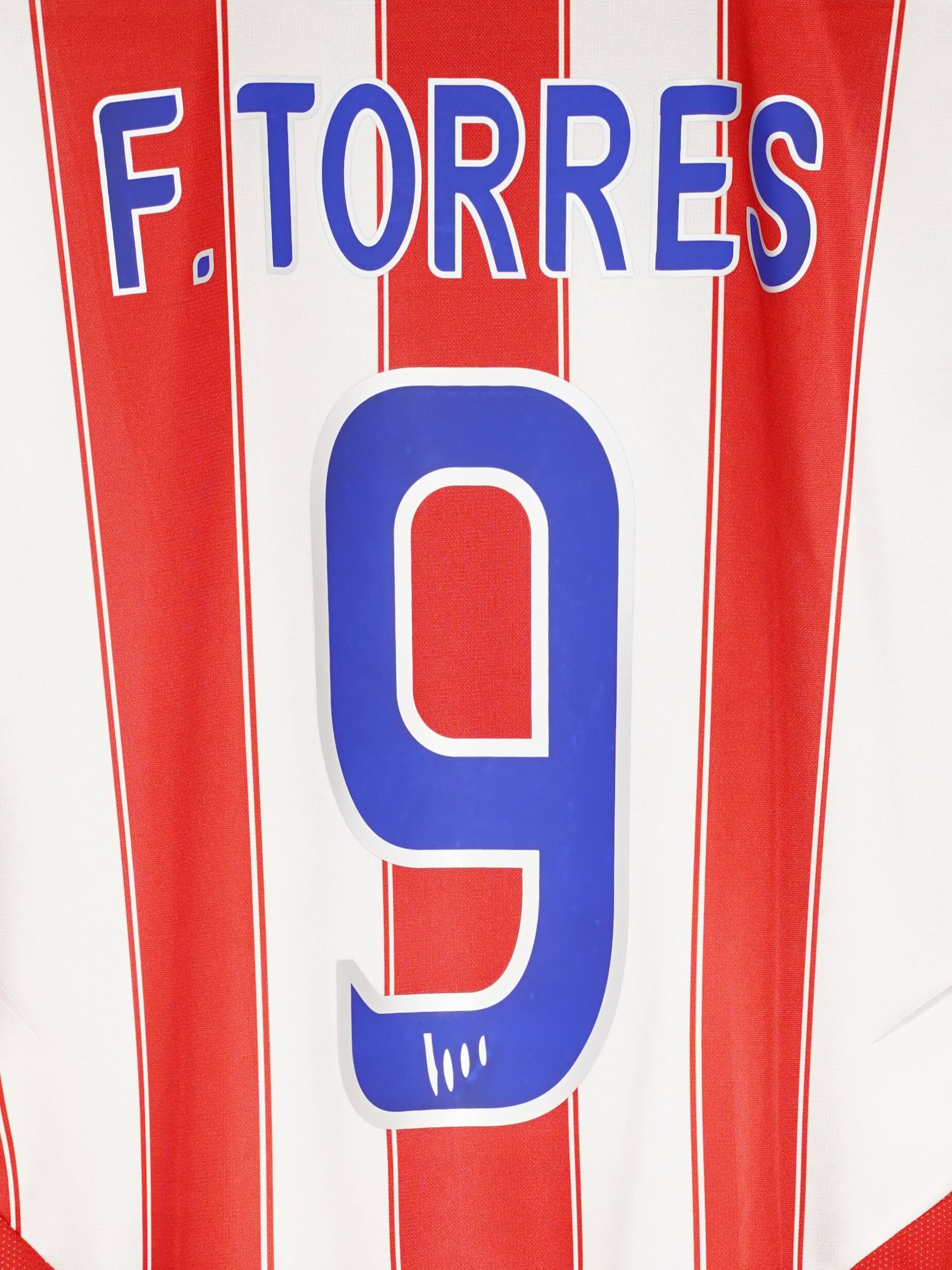 Atletico Madrid Home Shirt 2003/4 Torres 9 (M)