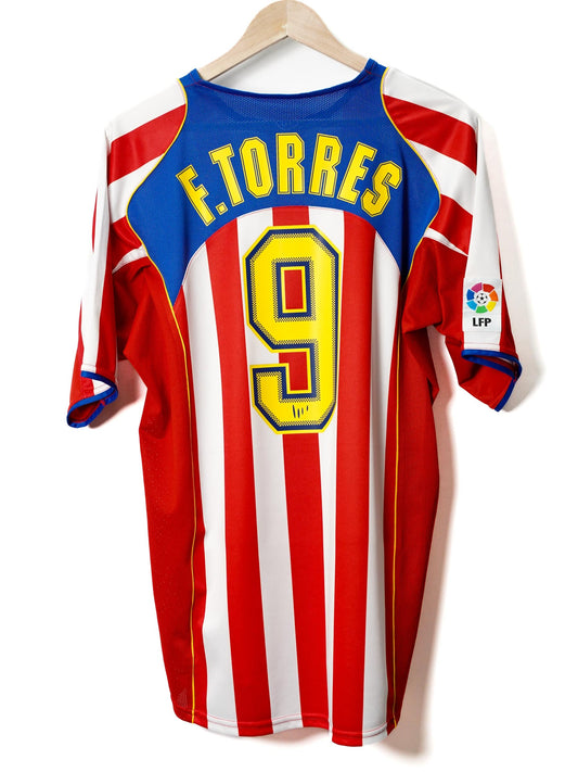 Atletico Madrid Home Shirt 2004/5 Torres 9 (L)