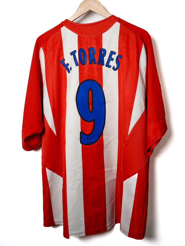 Atletico Madrid Home Shirt 2005/6 F.Torres 9 (XXL)