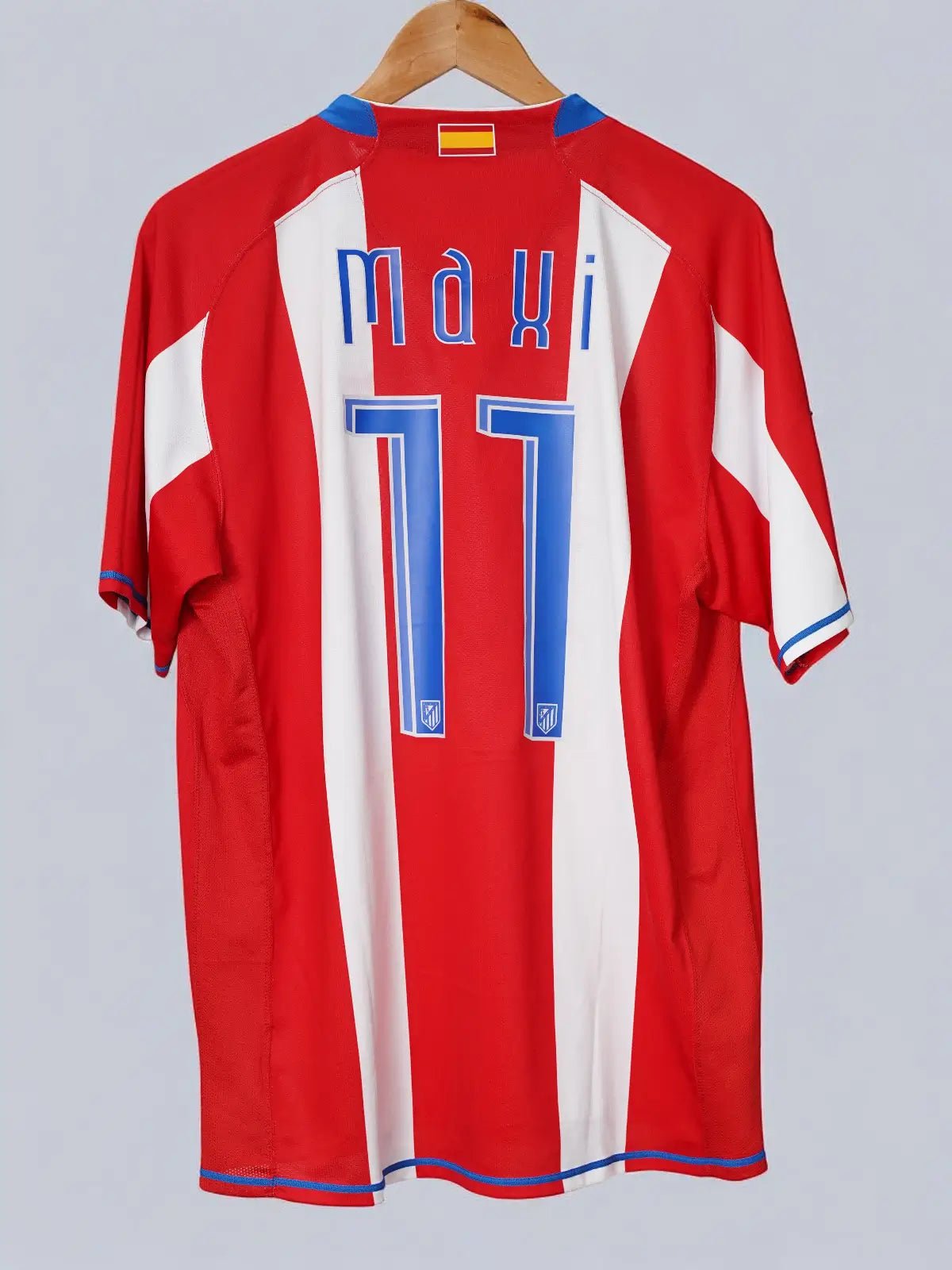 Atletico Madrid Home Shirt 2007/8 Maxi 11 (XL)