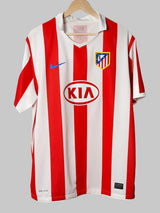 Atletico Madrid Home Shirt 2010/11 Aguero 10 (XL)
