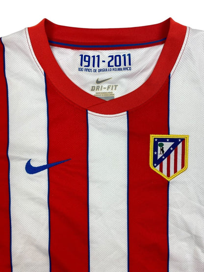 Atletico Madrid Home Shirt 2011/12 - 9/10 - XL kids