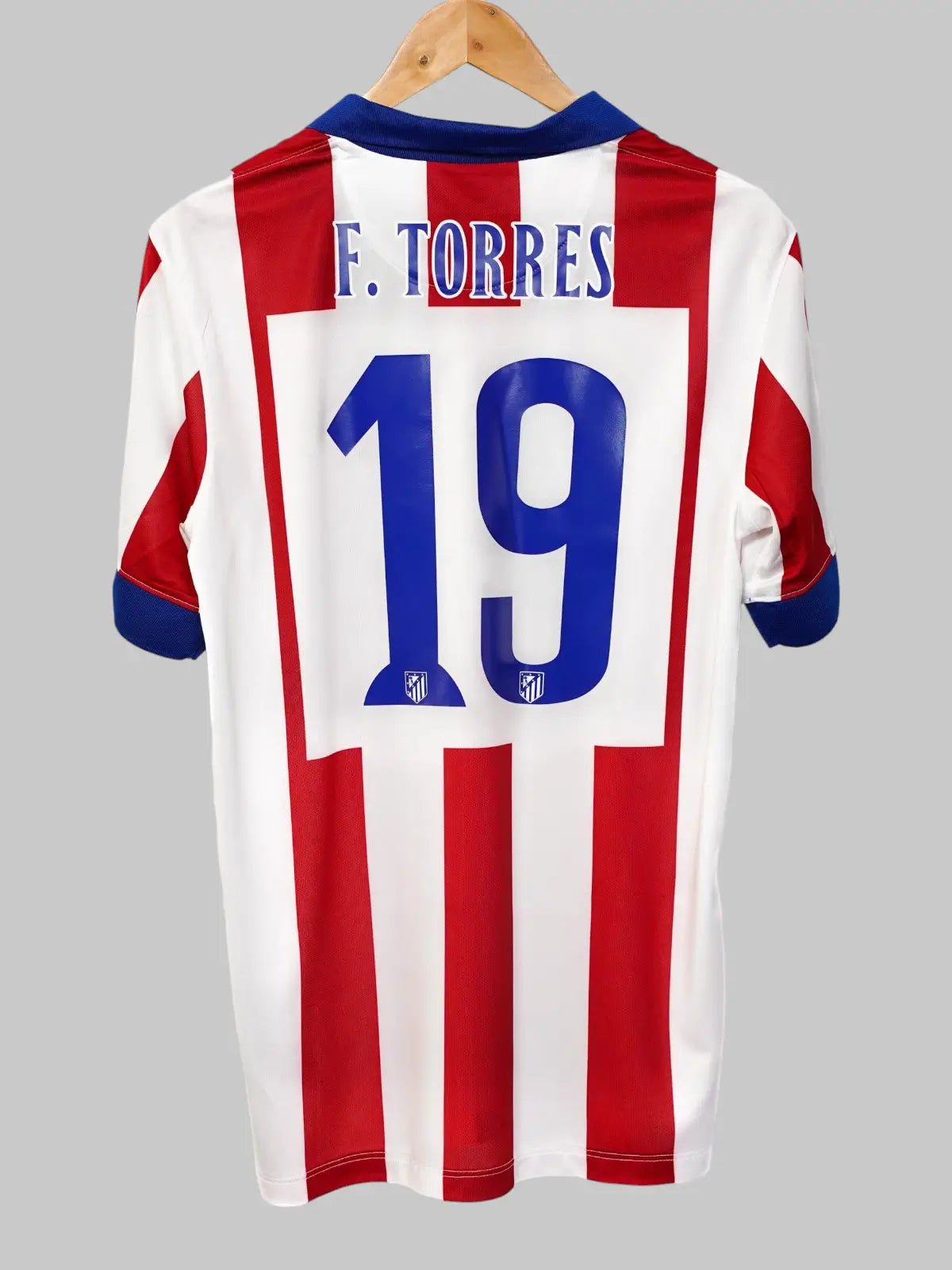 Atletico Madrid Home Shirt 2014/15 Torres 19 BNWT (M)