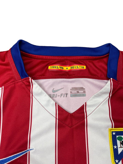 Atletico Madrid Home Shirt 2015/16 - 9/10 - XL