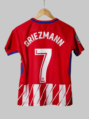 Atletico Madrid Heimtrikot 2017/18 Griezmann 7 (L Kinder)