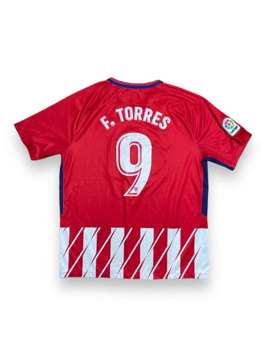 Atletico Madrid home shirt 2017/18 Torres #9 - 8/10 - XL