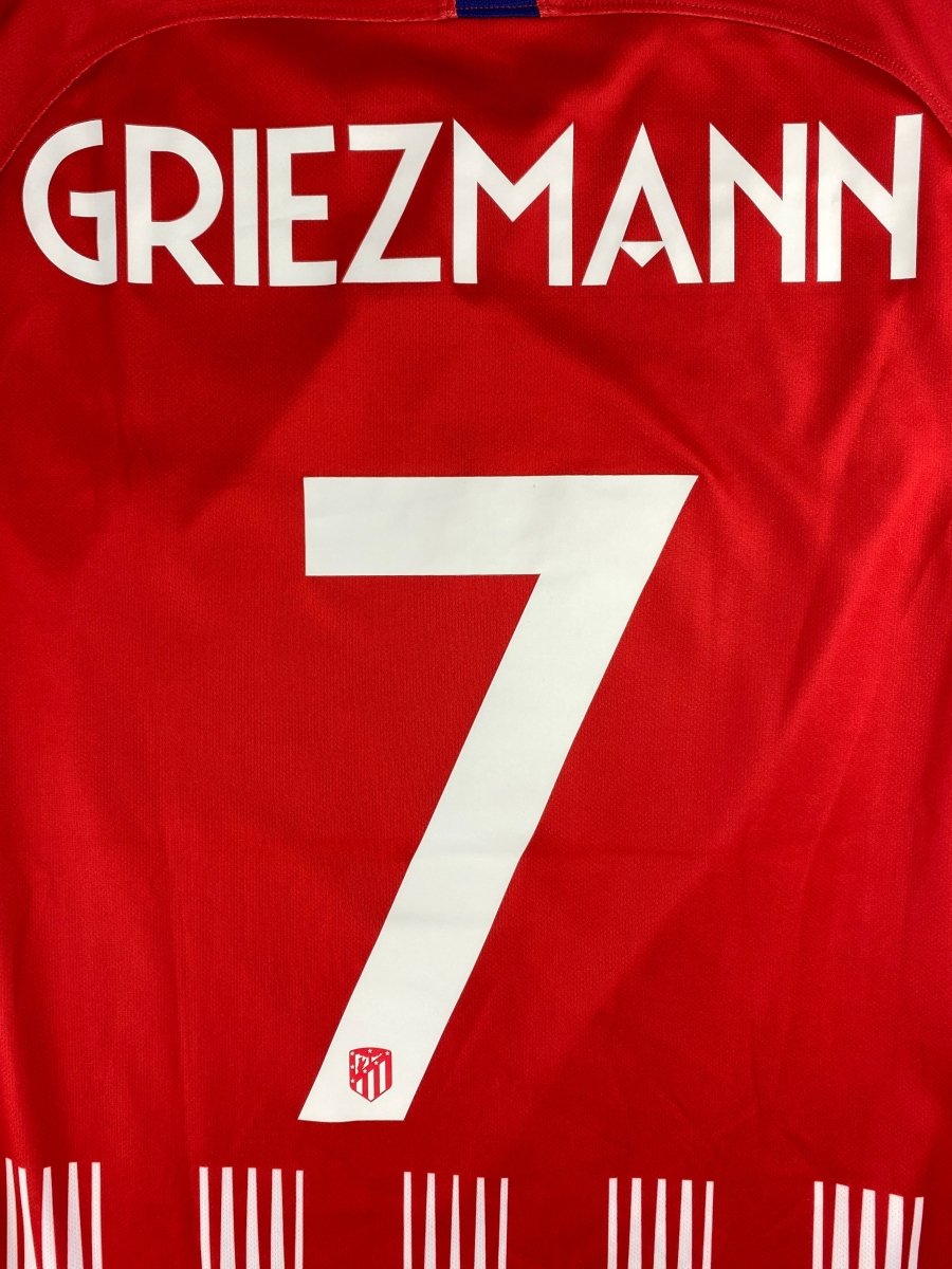 Atletico Madrid Home Shirt 2018/19 Griezmann #7 - 9/10 - M