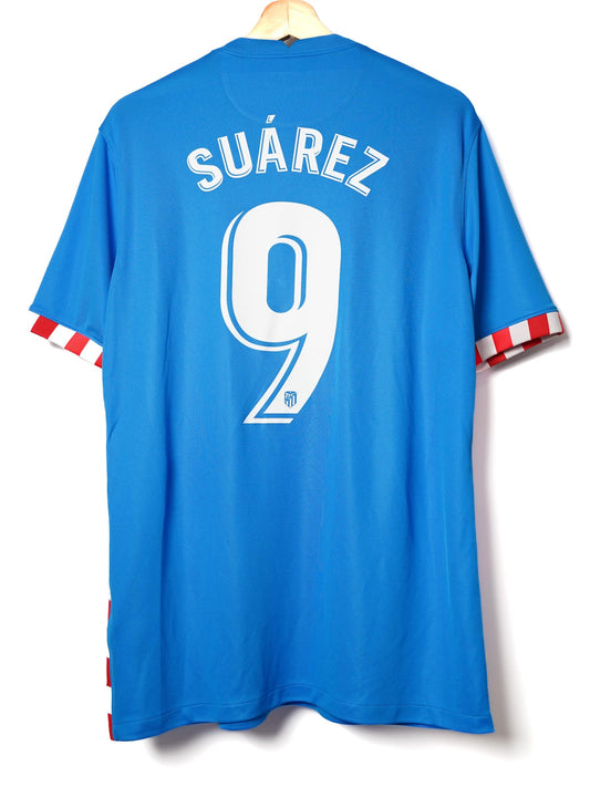 Atletico Madrid Third Shirt 2021/22 Suarez 9 (L)