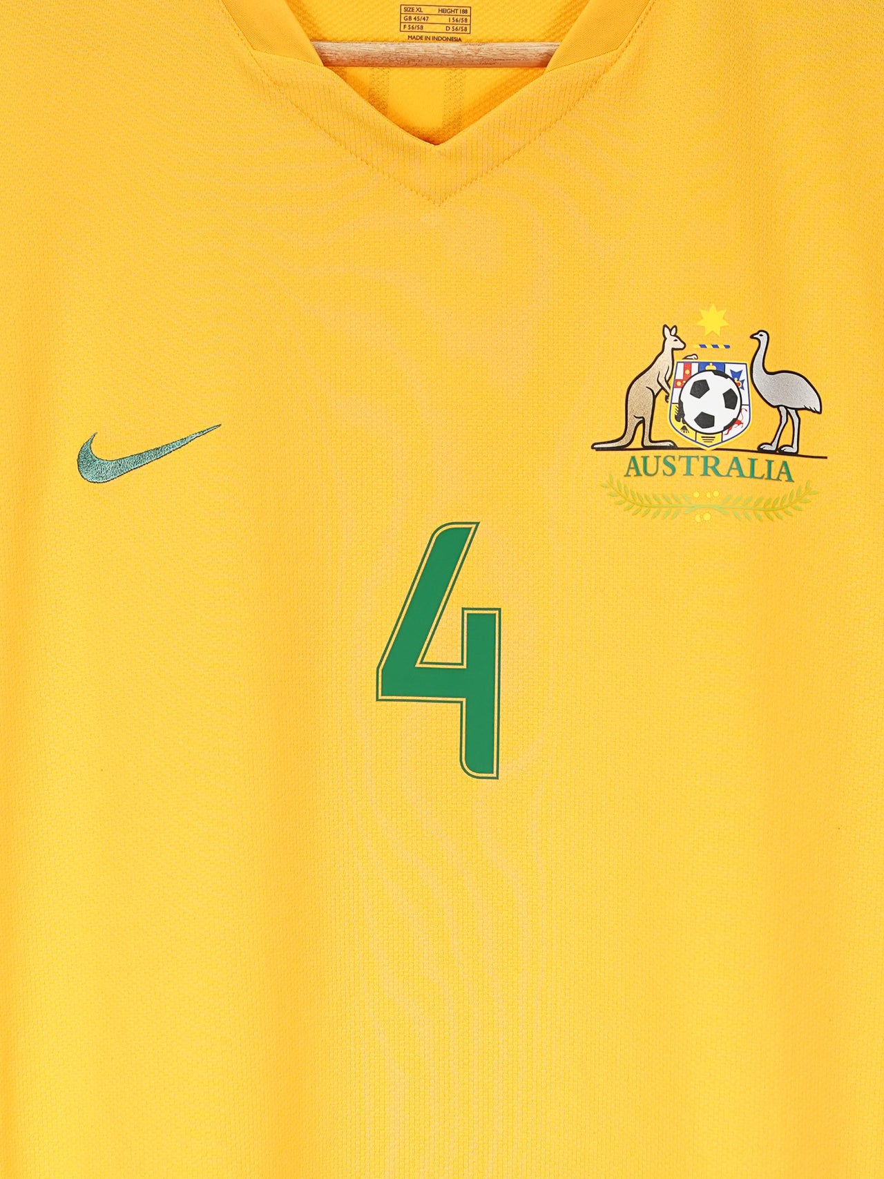 Australia Home Shirt 2006/7 Cahill 4 (XL)