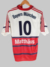 1998/00 Bayern Munich Matthaus #10 Uitshirt (M) Adidas