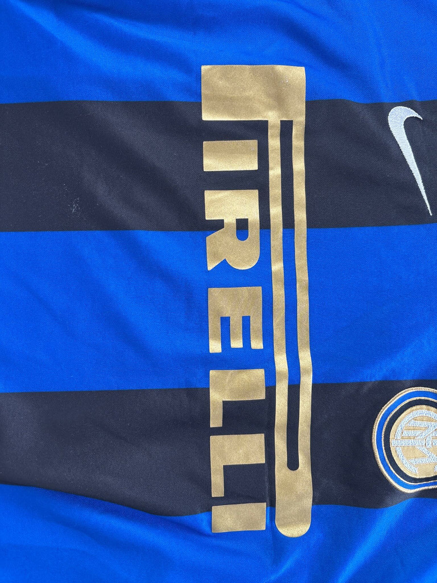 2008/9 Inter Milan Ibrahimovic #8 Home Shirt (XL)