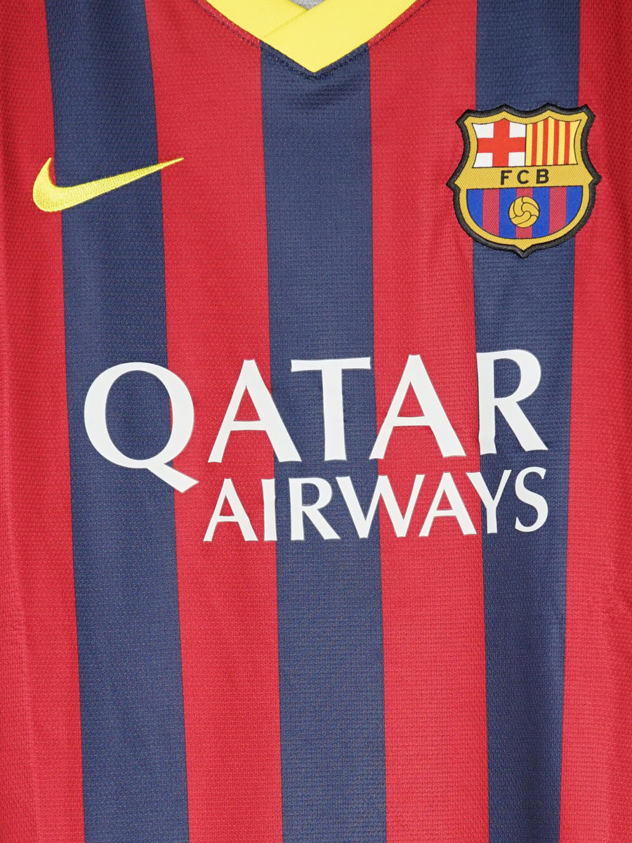 2013/14 Barcelona Neymar Jr #11 Home Shirt (XL)