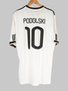 2010/11 Duitsland Podolski #10 Thuisshirt (XL) Adidas