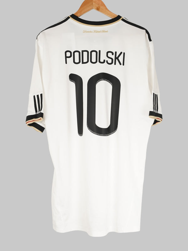 2010/11 Germany Podolski #10 Home Shirt (XL) Adidas