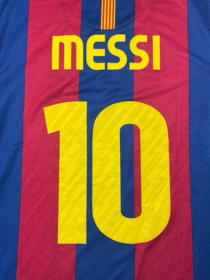 Barcelona Home Shirt 2010/11 Messi #10 - 9/10 - L