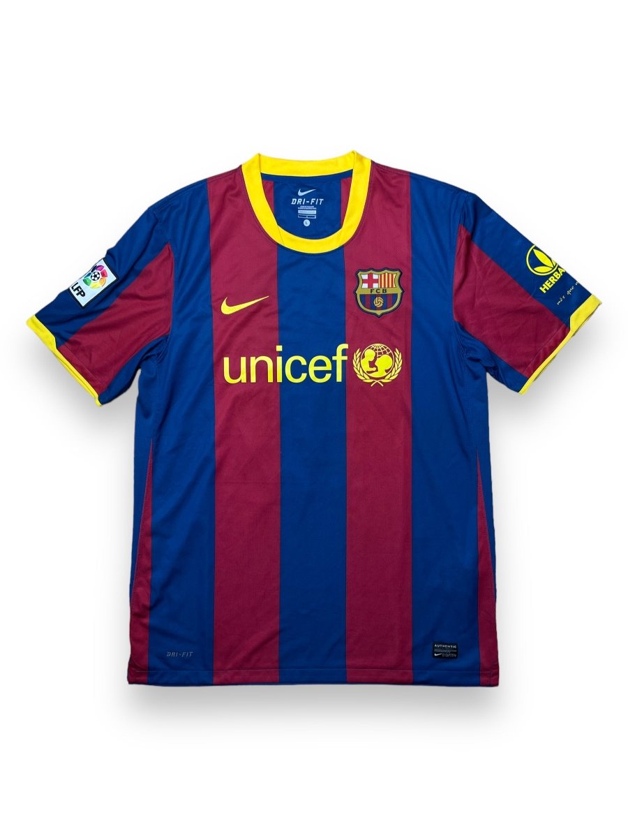 Barcelona Home Shirt 2010/11 Messi #10 - 9/10 - L