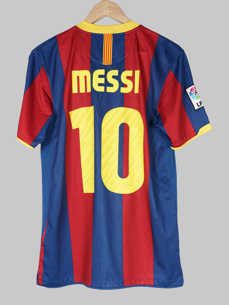 Barcelona Home Shirt 2010/11 Messi 10 (M)