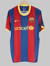 Barcelona Home Shirt 2010/11 Messi 10 (M)