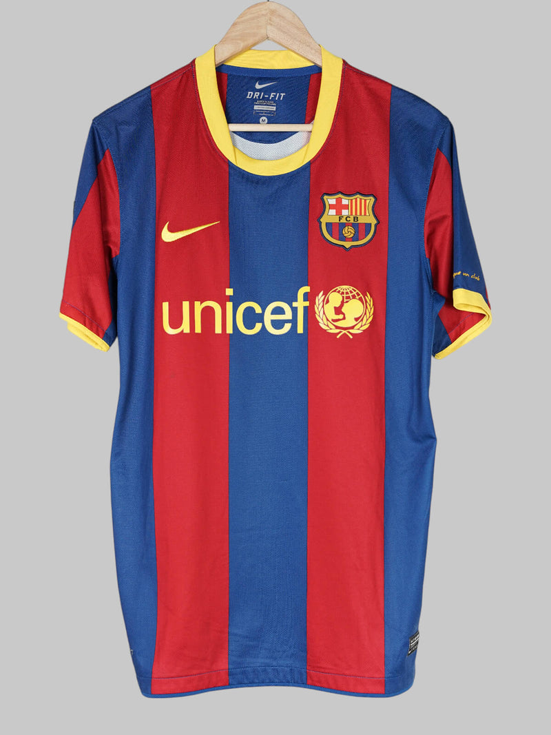 Barcelona Home Shirt 2010/11 Messi 10 (M)