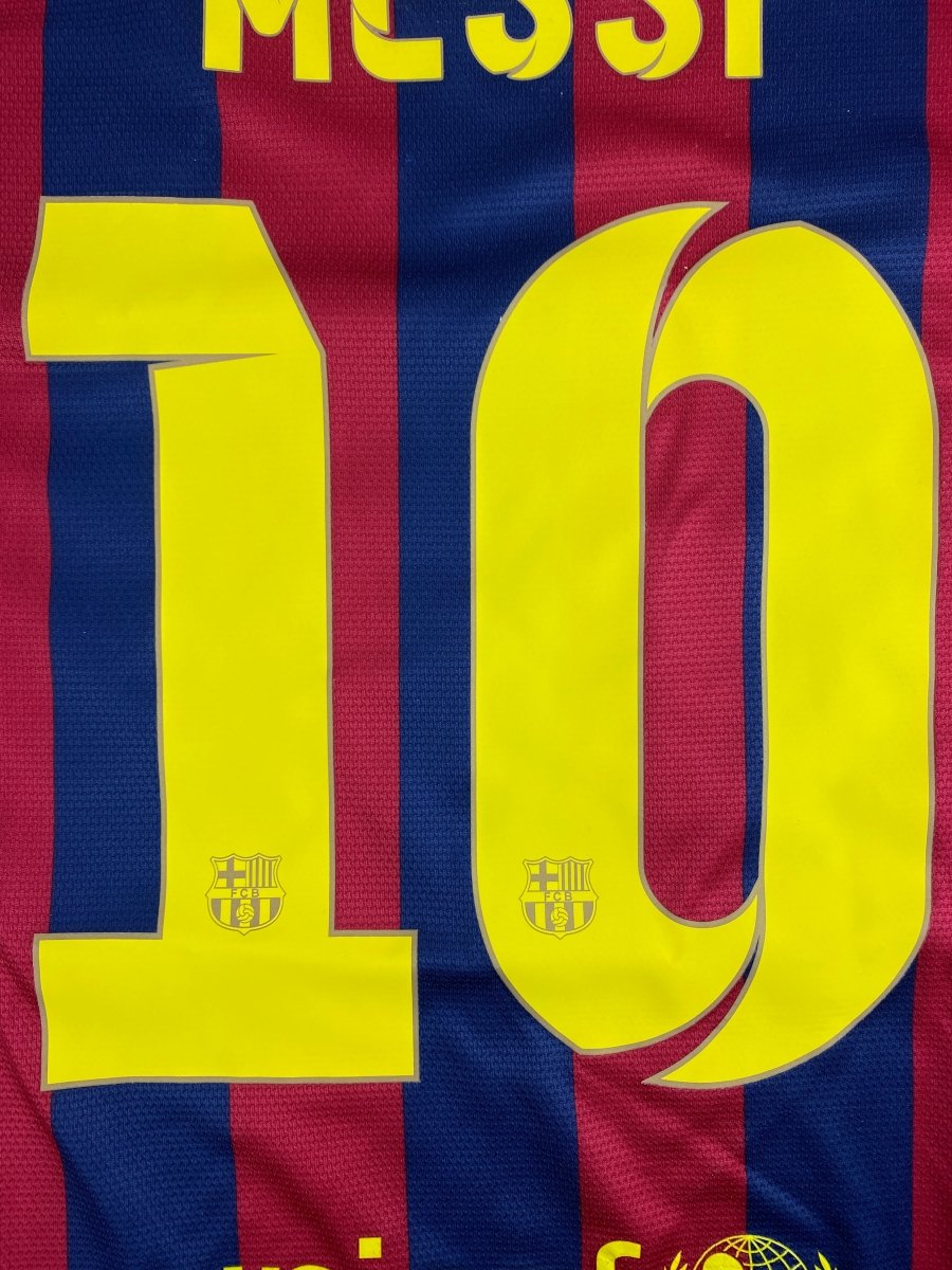 Barcelona home shirt 2013/14 Messi #10 - 8/10 - L