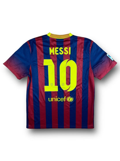 Barcelona home shirt 2013/14 Messi #10 - 8/10 - L