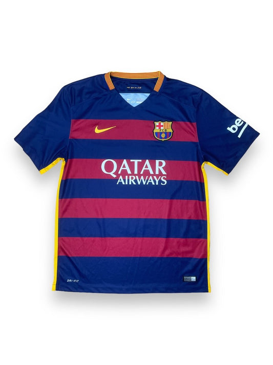 Barcelona Home Shirt 2015/16 - 10/10 - L