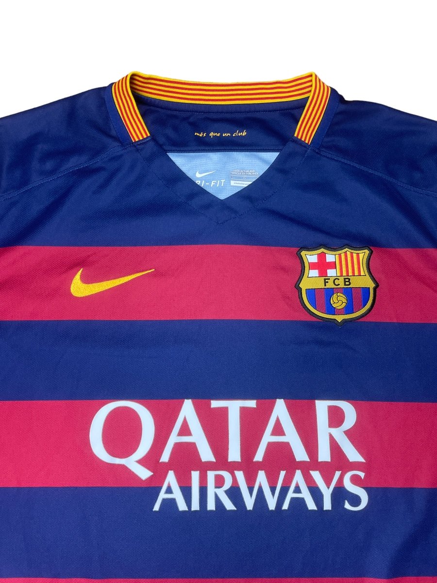 Barcelona Home Shirt 2015/16 - 10/10 - L