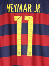 Barcelona Home Shirt 2015/16 Neymar Jr 11 (L)