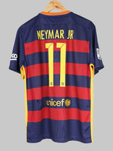 Barcelona Home Shirt 2015/16 Neymar Jr 11 (L)